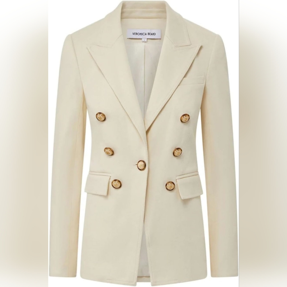 Veronica Beard Naira Dickey cotton blazer